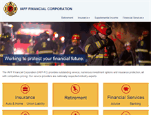 Tablet Screenshot of iaff-fc.com